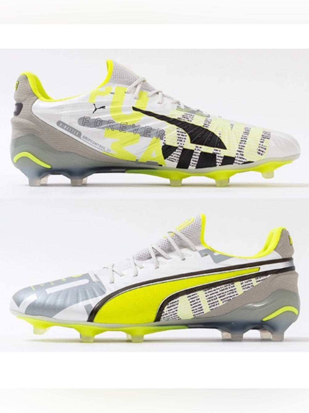 PUMA Elite King Ultimate FOREVER FG/AG 108426-01 Heather Gray Men’s Size 13